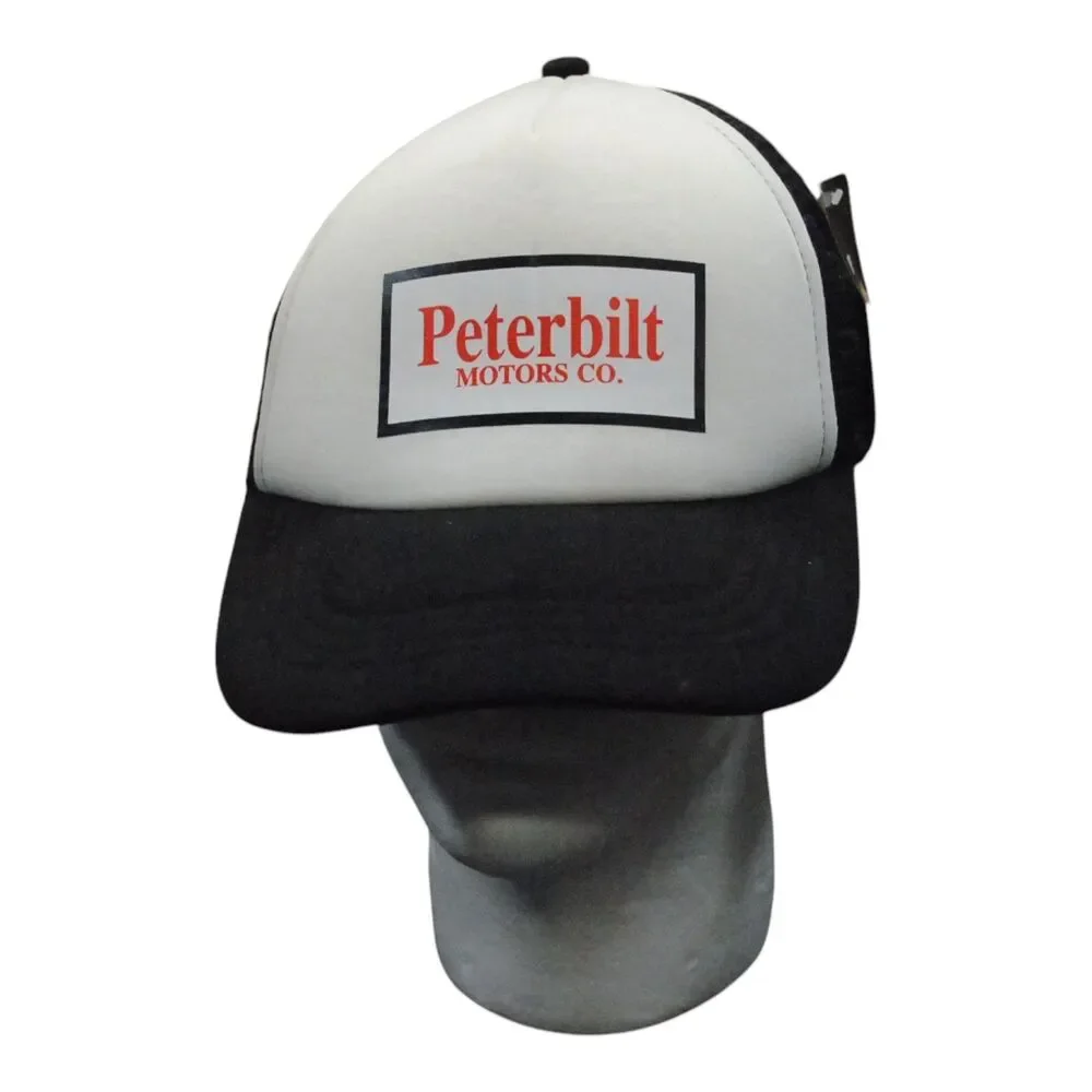 Peterbilt Trucker Hat Mesh Cap Snapback Hat Adjustable